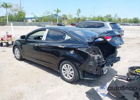 2014 Hyundai Elantra Se из США, поврежденный, VIN 5NPDH4AE9EH543319